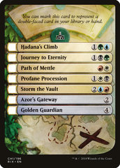 Rivals of Ixalan Checklist Card