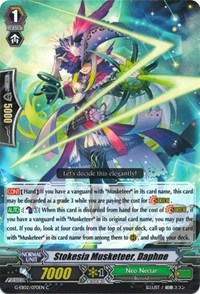 Stokesia Musketeer, Daphne - G-EB02/070EN - C Stokesia Musketeer, Daphne - G-EB02/070EN - C