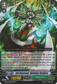 Evil Governor, Darkface Gredora - G-EB02/006EN - RRR