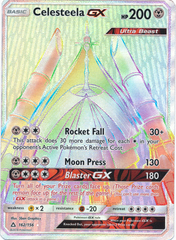 Celesteela GX - 162/156 - Secret Rare