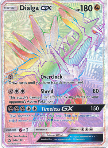 Dialga GX - 164/156 - Secret Rare