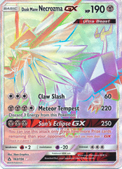 Dusk Mane Necrozma GX - 163/156 - Secret Rare