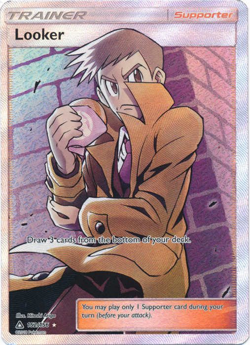 Looker - 152/156 - Full Art Ultra Rare Looker - 152/156 - Full Art Ultra Rare