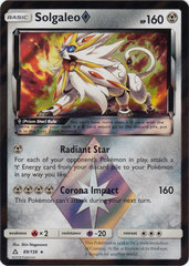 Solgaleo Prism - 89/156 - Holo Rare