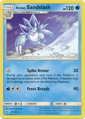 Alolan Sandslash - 29/156 - Rare