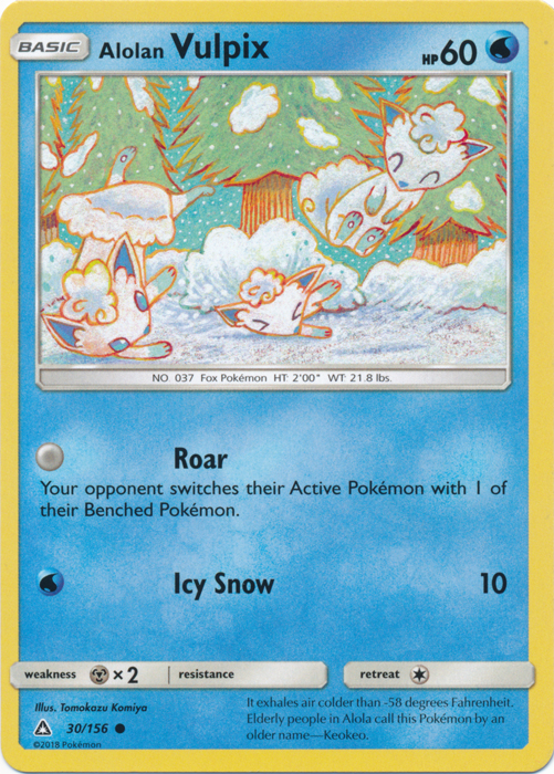 Alolan Vulpix - 30/156 - Common