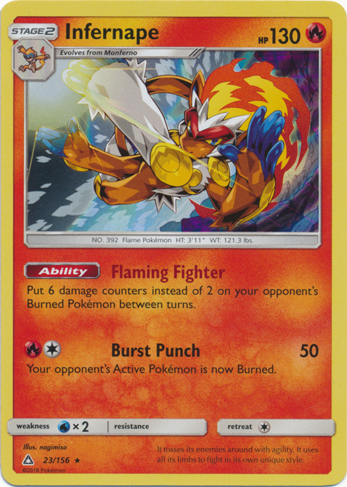 Infernape - 23/156 - Holo Rare