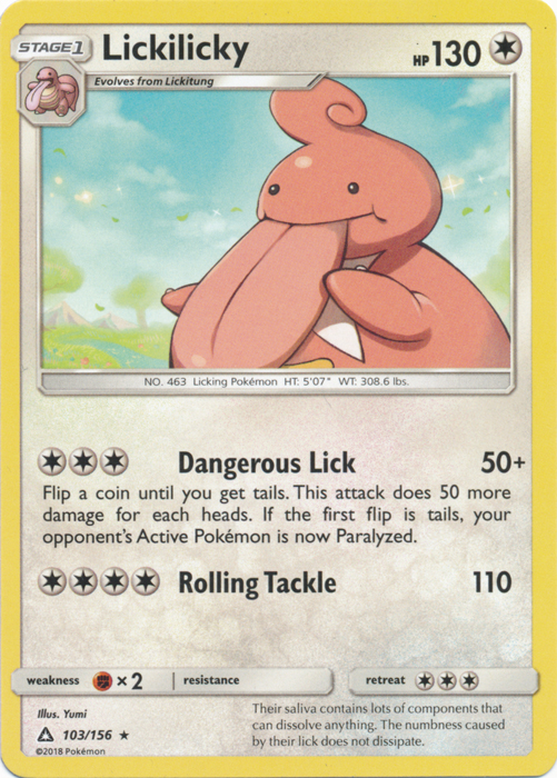 Lickilicky - 103/156 - Rare