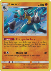 Lucario - 67/156 - Holo Rare