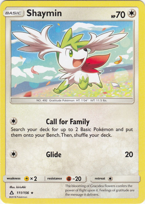 Shaymin - 111/156 - Rare