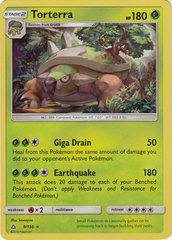 Torterra - 9/156 - Holo Rare