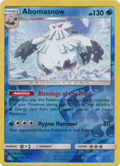 Abomasnow - 38/156 - Rare - Reverse Holo