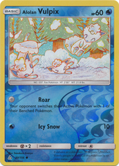 Alolan Vulpix - 30/156 - Common - Reverse Holo