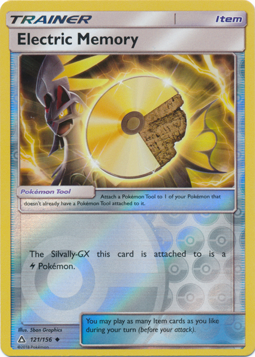 Electric Memory - 121/156 - Uncommon - Reverse Holo Electric Memory - 121/156 - Uncommon - Reverse Holo