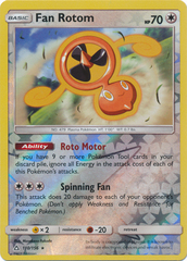 Fan Rotom - 110/156 - Rare - Reverse Holo