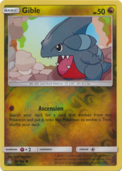 Gible - 96/156 - Common - Reverse Holo