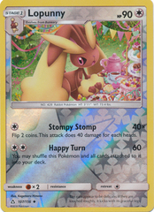 Lopunny - 107/156 - Uncommon - Reverse Holo