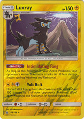 Luxray - 48/156 - Rare - Reverse Holo