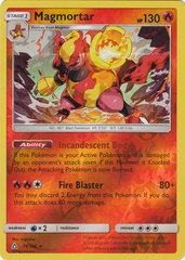 Magmortar - 19/156 - Holo Rare - Reverse Holo