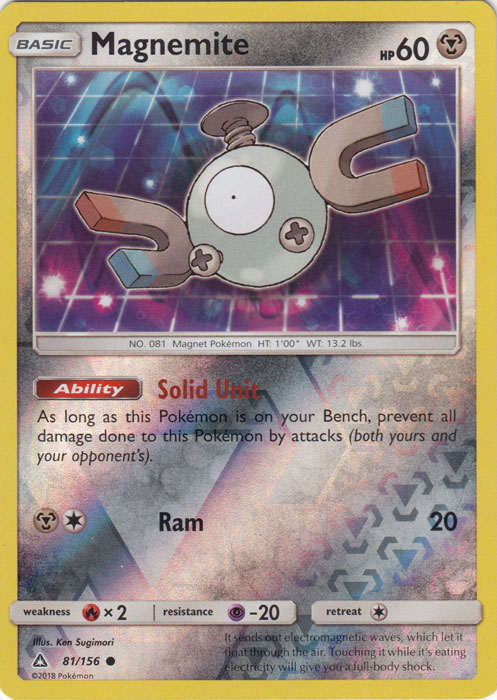 Magnemite - 81/156 - Common - Reverse Holo