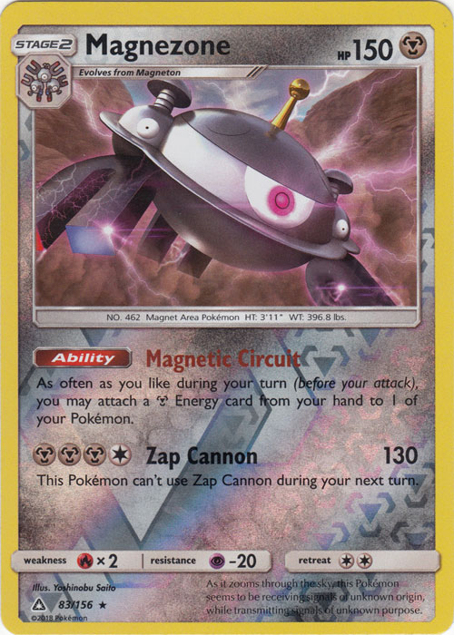 Magnezone - 83/156 - Holo Rare - Reverse Holo