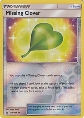 Missing Clover - 129/156 - Uncommon - Reverse Holo