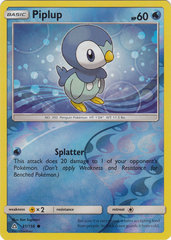 Piplup - 31/156 - Common - Reverse Holo