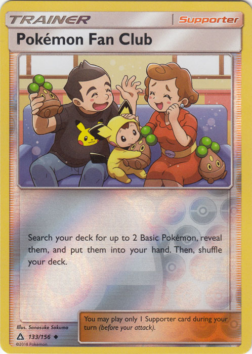 Pokemon Fan Club - 133/156 - Uncommon - Reverse Holo