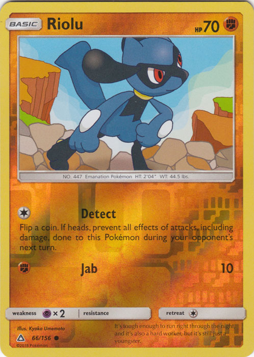 Riolu - 66/156 - Common - Reverse Holo Riolu - 66/156 - Common - Reverse Holo