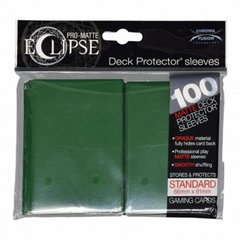 Ultra Pro - Pro Matte Eclipse: Deck Protector 100 Count Pack - Forest Green