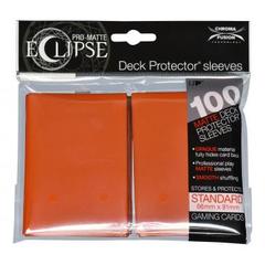 Ultra Pro - Sleeves - Pro Matte Eclipse - Orange 100 ct