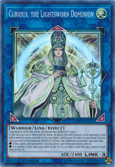 Curious, the Lightsworn Dominion - EXFO-EN091 - Super Rare - 1st Edition