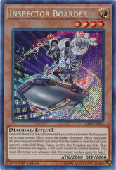 Inspector Boarder - EXFO-EN035 - Secret Rare - 1st Edition