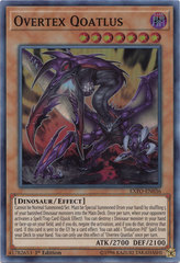 Overtex Qoatlus - EXFO-EN036 - Super Rare - 1st Edition