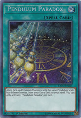 Pendulum Paradox - EXFO-EN061 - Secret Rare - 1st Edition