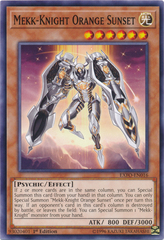 Mekk-Knight Orange Sunset - EXFO-EN016 - Common - 1st Edition