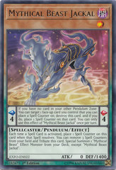 Mythical Beast Jackal - EXFO-EN022 - Rare - 1st Edition