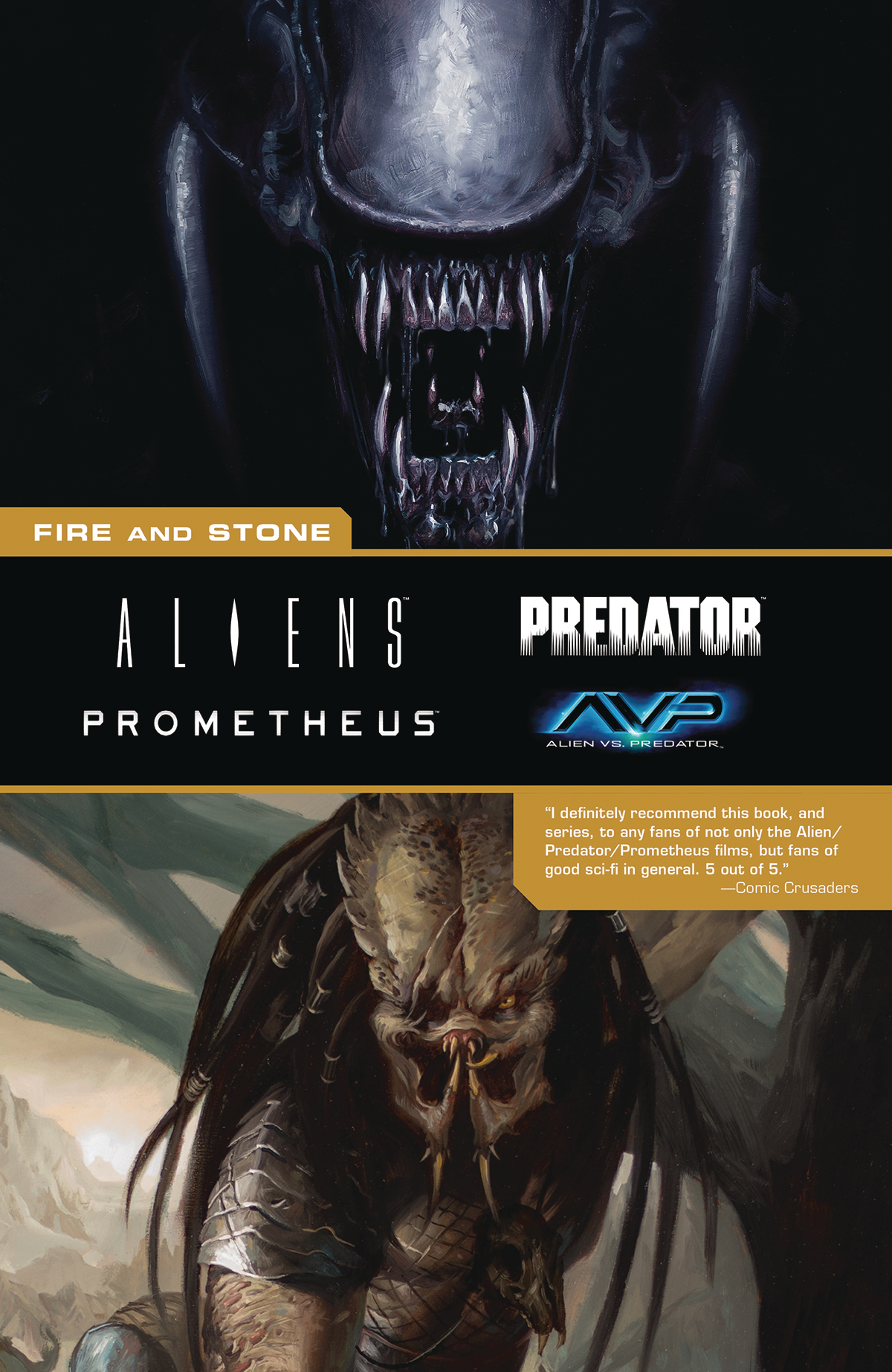 Aliens Predator Prometheus Fire And Stone Tp (STL071408)
