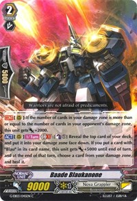 Baade Blaukanone - G-EB03/045EN - C Baade Blaukanone - G-EB03/045EN - C