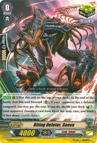 Biting Deletor, Geeva - G-EB03/076EN - C Biting Deletor, Geeva - G-EB03/076EN - C