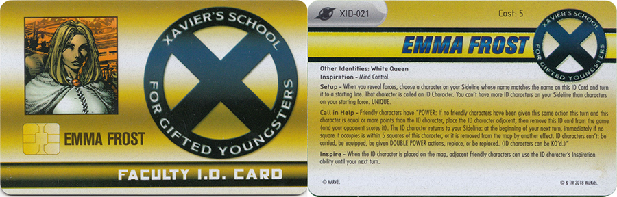 Emma Frost - XID-021 - Rare