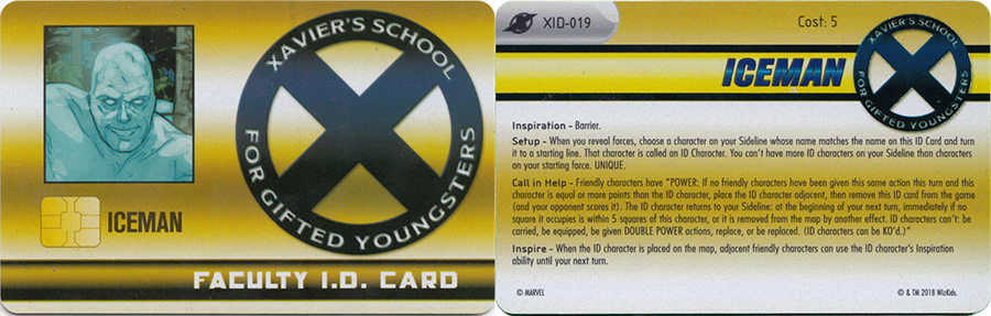 Iceman - XID-019 - Rare