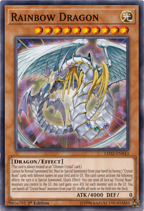 Rainbow Dragon - LED2-EN043 - Common - 1st Edition