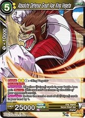 Absolute Defense Great Ape King Vegeta - BT3-092 - R