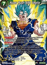 Hyper Rush SSB Vegito - BT3-063 - SR