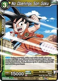 No Openings Son Goku - BT3-090 - UC