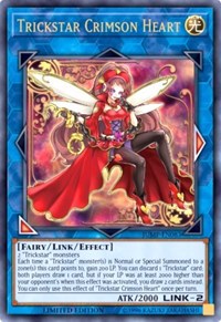 Trickstar Crimson Heart - JUMP-EN083 - Ultra Rare - Limited Edition Trickstar Crimson Heart - JUMP-EN083 - Ultra Rare - Limited Edition