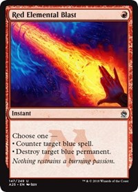 Red Elemental Blast - Foil