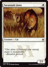 Savannah Lions - Foil