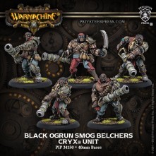 Warmachine: Cryx - Black Ogrun Smog Belchers